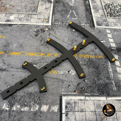 3D - Battleline Radius Gauge