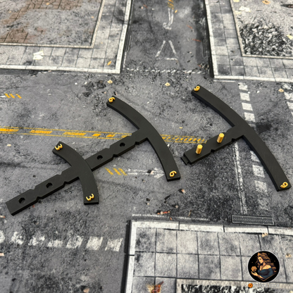 3D - Battleline Radius Gauge