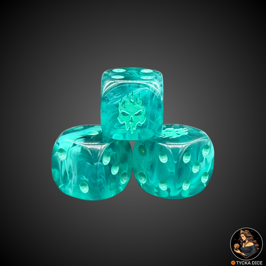 Perdición Espectral - Azul Translúcido | DICE