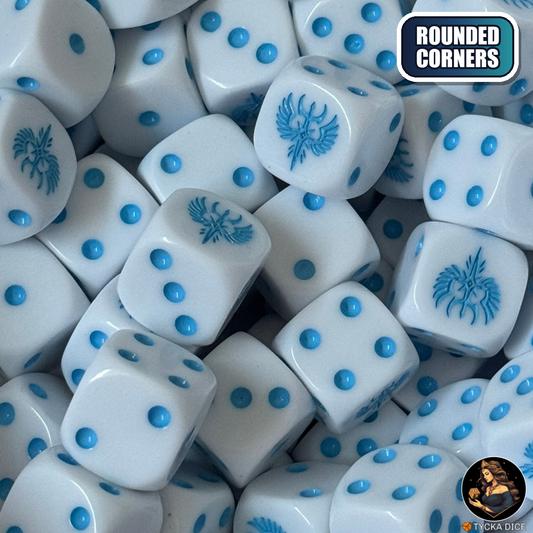 Sunshard Dice Set — wargame dice, rounded corners | TYCKA DICE