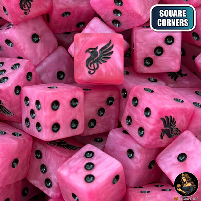 Symphony of Ruin Dice Set — sci-fi wargame dice, square corners | TYCKA DICE