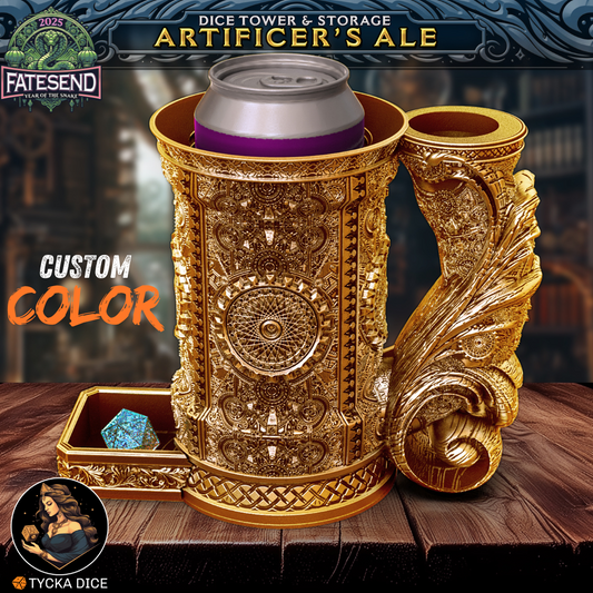 3D printed tankard dice tower – Artificer
