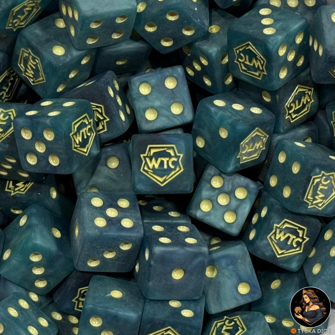 WTC 2026 Official Teal Dice | TYCKA DICE