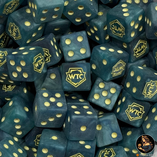 WTC 2026 Official Teal Dice | TYCKA DICE