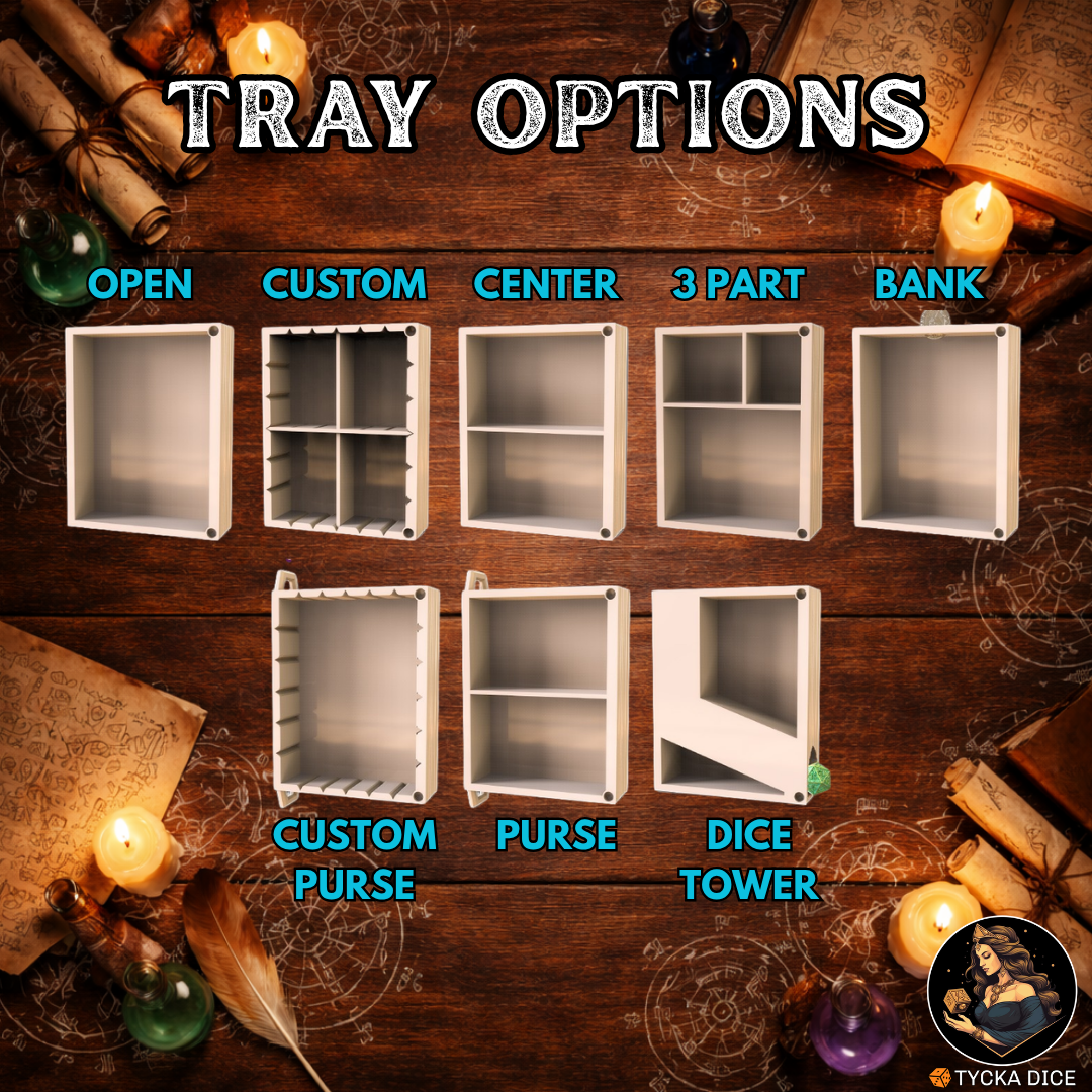 Tray Options - FatesEnd Tomes Reforged | TYCKA DICE