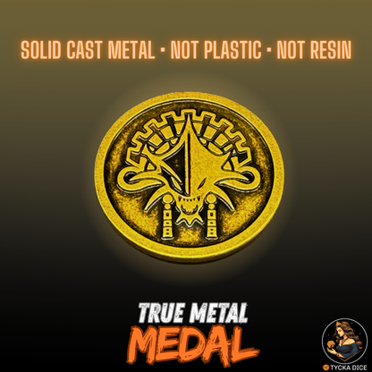 Scaled Ancients - Premium Command Medal (40 mm)