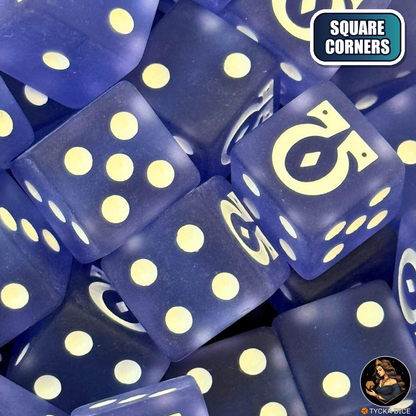 Vow Dice Set — sci-fi wargame dice, square corners | TYCKA DICE