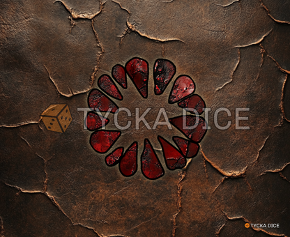 3D - WarMat  || FAN – Interchangeable Insert for Dice Tray